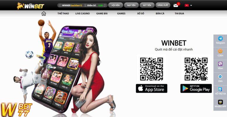 Tải app winbet cho android và ios